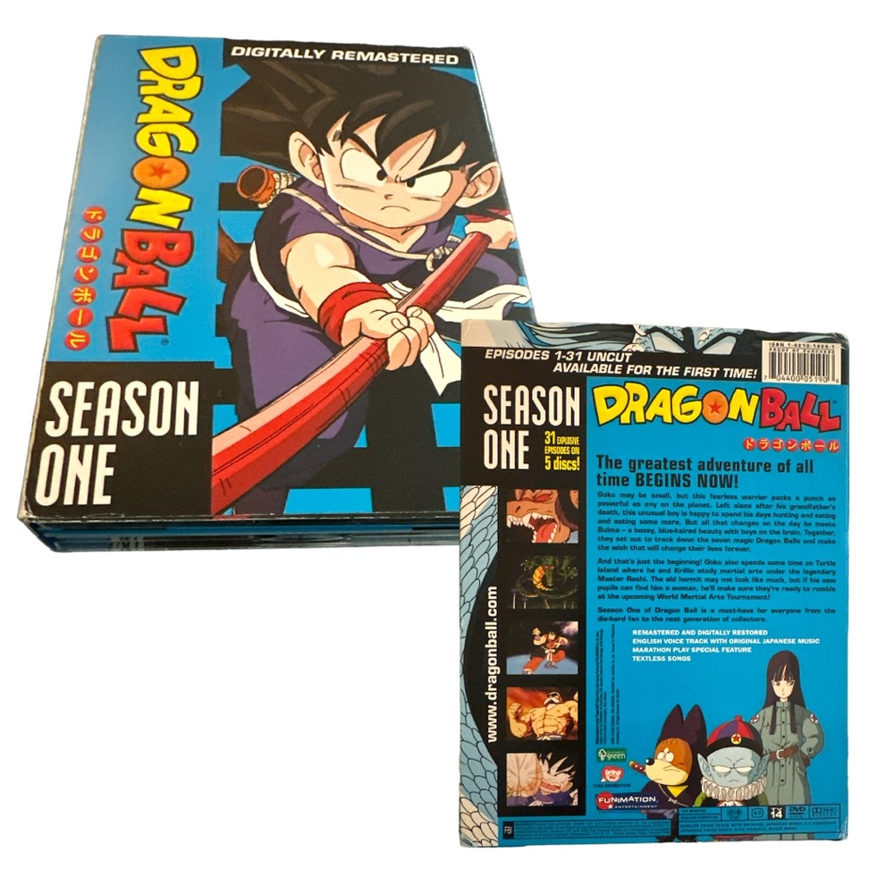 Anime DRAGONBALL Complete Season One Digitally Remastered Uncut DVD